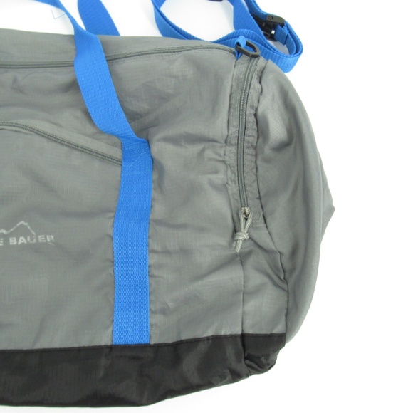 Eddie Bauer Bags Eddie Bauer Grayblue Rippac Stowaway Duffle Poshmark